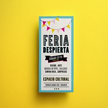 FERIA DESPIERTA. Un proyecto de Diseño gráfico de Flor Leis - 18.08.2014