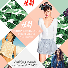H&M Email Newsletter. Projekt z dziedziny Marketing użytkownika Laura Del Rio - 19.08.2014