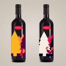 Campestre Wine. Packaging project by Laura Del Rio - 08.19.2014