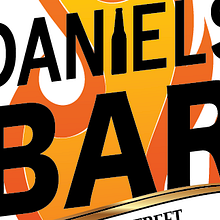Daniels Bar Logo. Un progetto di Graphic design di Tom Tom - 14.11.2013