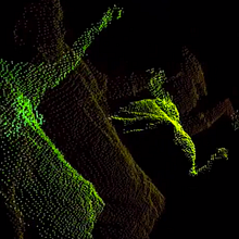 Processing + Kinect (Experimental Video). Un progetto di Cinema, video e TV, Direzione artistica e Postproduzione fotografica di Tom Tom - 25.07.2014