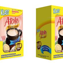 Empaque y exhibidor Klass Atole. Un progetto di Design e Marketing di Enrique Ortiz García - 19.08.2014