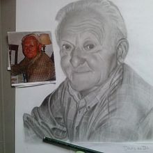 Retratos a lapiz  . % David ''Dashe'' Rojas Pacheco tarafından hazırlanan Güzel sanatlar projesi - 08.20.2014