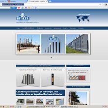 Sitio web de Bunker Seguridad Electrónica . % Rafael J. Mora Aguilar tarafından hazırlanan Web Tasarımı projesi - 08.20.2014