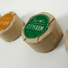 Cityfarm identity. Br, ing, Identit, and Packaging project by Gloria Soria Cañete - 08.20.2014