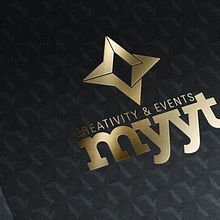 myyt Creativity & Events Marbella. Br, ing, Identit, Art Direction, Design, Graphic Design, Traditional illustration, and Packaging project by Rodolfo Fernandez Alvarez - 05.21.2014