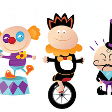 Circus Peeps. Traditional illustration project by Laura Del Rio - 04.21.2013