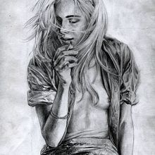 Ella. Traditional illustration project by Alex Ideo - 08.23.2014