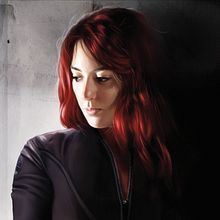 Black Widow. Traditional illustration, and Fine Arts project by Josep Ramon Domingo - 06.19.2012