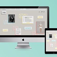 Lysis, Website. Br, ing, Identit, Art Direction, and Graphic Design project by Floriane Jambu - 08.24.2014