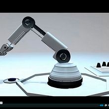 Robot Arm. 3D project by Meriem Hafid Márquez - 08.24.2014