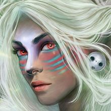 Forest Spirit . Fine Arts, Character Design, and Traditional illustration project by Marta Adán - 08.25.2014