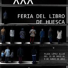 Concurso Feria del libro 2013. Un proyecto de Diseño gráfico de Adrián Díaz Urdeitx - 01.02.2013