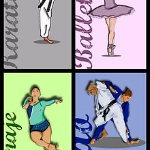 Deportes ilustrados. Een project van  Ontwerp y Traditionele illustratie van Ana Mouriño - 25.08.2014