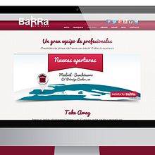 Web Corporativa BaRRa de Pintxos. Web Development, and Web Design project by Mokaps - 06.26.2013