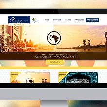 Web de Masters de la Facultad de Geografía e Historia de la ULPGC. Web Development, Web Design, and UX / UI project by Mokaps - 05.26.2014
