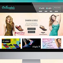 Tienda Online OnSandals. Web Development, and Web Design project by Mokaps - 08.26.2014