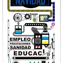 Tarjeta navidad 2013. Graphic Design, and Traditional illustration project by Alejandro González Cambero - 11.30.2013