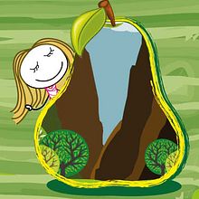 Cuento infantil "La niña de las peras" . % Aliki Cau-Maf tarafından hazırlanan Grafik Tasarım, Editör, al Tasarım, Geleneksel illüstras, Ve on projesi - 04.14.2014