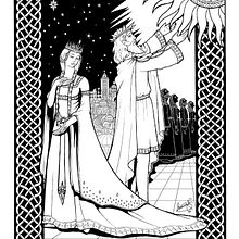 Polaris. Traditional illustration project by Mónica N. Galván - 02.13.2012