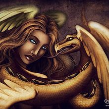 Enchanted Visions III. Character Design, and Traditional illustration project by Mónica N. Galván - 11.13.2012