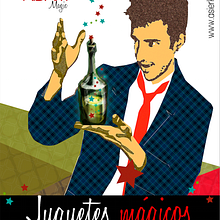 Diseño de cartel para espoectáculo de magia. Un proyecto de Diseño de María Romero Alonso - 31.08.2014
