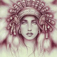 Shandia. Fine Arts, Character Design, and Traditional illustration project by Marta Adán - 09.01.2014