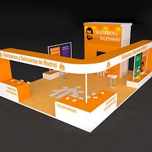 Diseño Stand Feria Aula. Interior Architecture, Creative Consulting, Art Direction, Design, Events, and Marketing project by Babalua - 02.09.2012