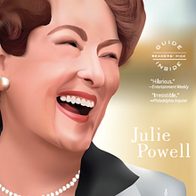 Julie & Julia book cover  . % Karina Ramos tarafından hazırlanan Editör, al Tasarım, Ve Grafik Tasarım projesi - 07.23.2014