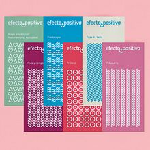 Efecto Positivo. Een project van  Br, ing en identiteit,  Art direction y Grafisch ontwerp van Jimi Macías - 31.05.2013