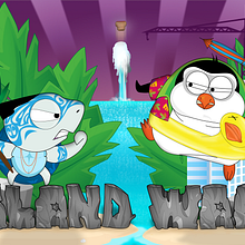 Juego Island Wars para IOS. Animation, Game Design, Graphic Design, Traditional illustration, and UX / UI project by Marta Solis - 09.05.2011