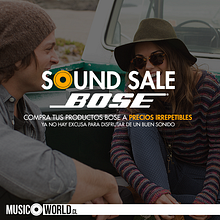 Campaña Sound Sale Bose . Dezvoltare web și Design de David Pérez Baeza - 05.24.2015