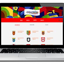 espectaculoscolorin_web. Web Design project by Gonzalo Ciaurriz Mañu - 04.03.2014