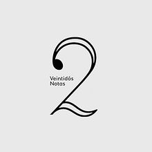 Veintidós Notas. Un progetto di Br, ing, Br, identit e Design di Bisgràfic - 08.09.2014