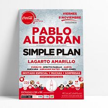 Coca Cola Music Experience. Un progetto di Direzione artistica e Design di Virginia Blanco Brime - 09.09.2014