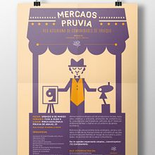 Mercaos Pruvia. Design, Graphic Design, Events, and Traditional illustration project by Jorge Lorenzo - 09.09.2014