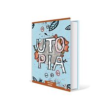 Portada Utopia . Een project van Redactioneel ontwerp, Grafisch ontwerp y Schrijven van Esther HIJANO MUÑOZ - 09.09.2014