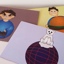 Sostenibilidad: Postales, ilustración, edición, mensaje.. Un progetto di Graphic design di Susana Muñoz Dávila - 10.09.2014