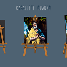 El Greco 2014 - Sello Correos R.A. El Greco. 3D, Animation, Design, Multimedia, and Advertising project by Alejandro Landero Fernández - 06.09.2014