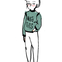 Gifs. Traditional illustration project by Laura Castelló - 04.06.2017