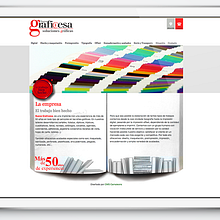 Rediseño marca Grafiesa. Br, ing, Identit, Graphic Design, and Web Design project by Leonor Andreu Viguera - 10.11.2013