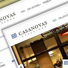 Web Casanovas Barcelona. Un progetto di Web development di Sergio Blanco Periago - 13.09.2014