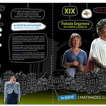 Gegants de Cornellà Ein Projekt aus dem Bereich Grafikdesign und Designverwaltung von Tatiana Lázare García - 31.03.2014