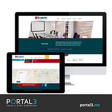 Diseño web para CTIEM. Un proyecto de Desarrollo Web, Diseño y Diseño Web de Portal 3 - 14.09.2014