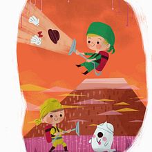 Tumblepop. Een project van Ontwerp van personages, Redactioneel ontwerp y Traditionele illustratie van David Pavón Benítez - 15.09.2014