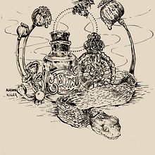 Venenum . Arte plastice & Ilustrație tradițională de AlabamaKiller Marta Castilla - 08.02.2014