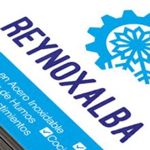 Identidad corporativa y página web de Reynoxalba. Graphic Design, and Web Design project by Nairobi Estudio - 09.16.2014