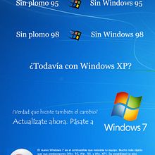 Copy "Actualízate a Windows 7". Un proyecto de Escritura y Publicidad de Carlos Rivas Fernández - 18.01.2011