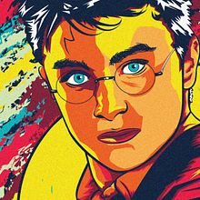 Limon&harry Potter. Projekt z dziedziny Design, Projektowanie graficzne, Trad, c i jna ilustracja użytkownika Pablo Fernandez Diez - 17.09.2014