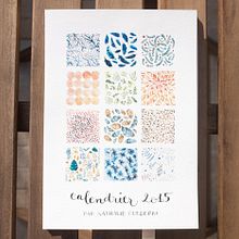12 months of patterns. Art Direction, Graphic Design, and Traditional illustration project by Nathalie Ouederni - 01.14.2015